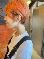 ボスコ 下北沢店(bosco)&nbsp;ピンクショートヘア　≪saya≫