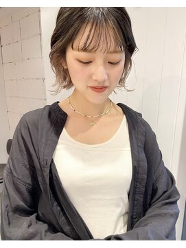 レトン 銀座(leton) ブ/オリーブグレージュ/マッシュショート[東銀座/銀座]