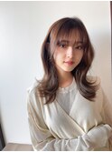 外ハネミディ