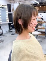 エマエコル(Emma ecole)&nbsp;Emma  ecole ミニウルフ/顔まわりレイヤー/オン眉/透明感