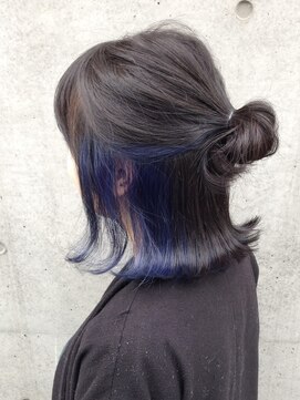 ヘアサロン ハクギンザ(hair salon haku GINZA) 【haku/川口】外ハネ×インナーカラー【銀座/銀座5丁目】