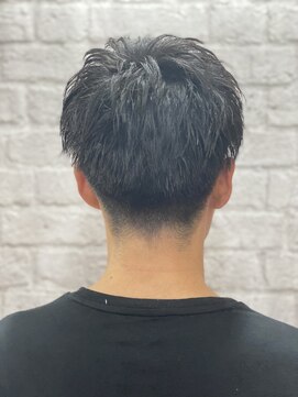 グレイスフルバーバー 赤坂見附店 爽やかツーブロックアップバンクスタイル(赤坂床屋バーバー)