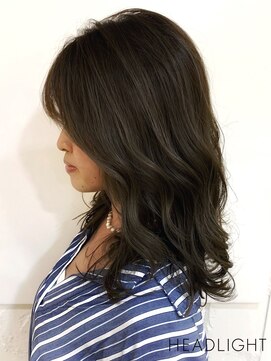 アーサス ヘアー デザイン 流山おおたかの森店(Ursus hair Design by HEADLIGHT) 透明感ナチュラルブラウン×大人ウェーブ_SP2021-09-01