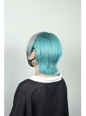 turquoise × platina silver