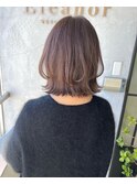 くびれボブ 大人可愛い 髪質改善 外ハネボブ