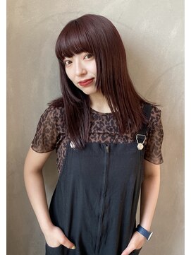 ヨーク(YOKE) 【YOKE】暖色カラー/ボルドー/チェリーレッド