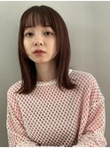 艶髪切りっぱなしミディアム【肥田亜沙美】