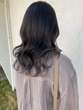 シェミール(CHEMIR) インナーカラー×パープルシルバー×透明感カラー【四日市】