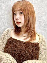ロンド フィーユ(Lond fille)&nbsp;レイヤーカット/顔周りカット/ブリーチなしカラー
