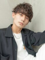 ハバナ 渋谷(HAVANA)&nbsp;アッシュブラック/マッシュパーマ/束感/刈り上げ/波巻き