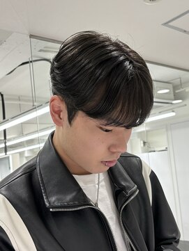 ルースト 八王子店(ROOST) シースルーマッシュ ダウンパーマ ブリーチなしカラー