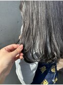 10代20代ハイトーン透け感ゆるふわヌーディーカラーくすみ