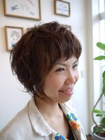 グラッシー ヘア ルーム(Glassy hair room)&nbsp;ふんわりショート