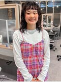 くるっとミディアムパーマ♪