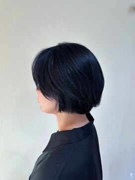 アニー(annie hair design) ブルーブラックカラー