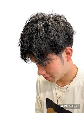 銀座マツナガ 神田店 ツーブロックさわやかビジネスマンセンターパート人気モテ髪