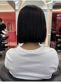 ボブー髪質改善ストレートー