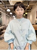 刈り上げマッシュショート