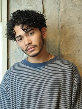 ダグラスヘア イーストサイド 岐阜 岐南(Douglas hair East side) 【メンズパーマ】かき上げツイストスパイラル（2）