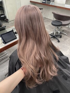 ニコ トウキョウ 渋谷(nico TOKYO) ミルクティーベージュ/ダブルカラー/ケアブリーチ/ハイトーン