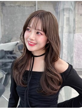 フィヴェント(Fivent) 美髪韓国レイヤーイメチェン似合わせワイドバングロングレイヤー