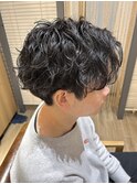 メンズスパイラルパーマ