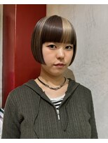 チクロ(ticro)&nbsp;デザインカラー/ローライト/ボブカット