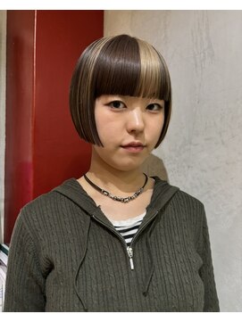 チクロ(ticro) デザインカラー/ローライト/ボブカット