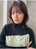 ミニウルフショートウルフ前髪ありショートボブ韓国レイヤー30代