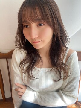 ガーランド (Garland) 大人かわいい小顔くびレイヤーまろベージュ小顔顔まわりレイヤー