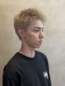 ブリーチ 宇都宮店(BLEACHi) ブロンドスパイキーショート