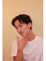 キングスマントーキョー 三鷹店(KINGSMAN TOKYO)&nbsp;センターパートメッシュ