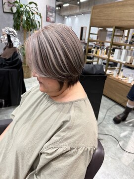 シールドヘアー 沖縄 新都心(C'LD Hair) 那覇美容室/おもろまち美容室/デザインカラー/ブリーチ/ショート