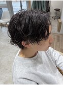 MENSHAIR/波巻ツイストスパイラル/フェザーパーマ/千葉/津田沼