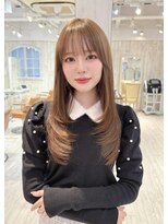 レイラバイアフロート 吉祥寺(Lila by afloat)&nbsp;レイヤーカット／顔まわりレイヤー／くびれミディアムレイヤー