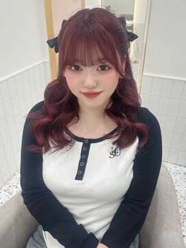 ブリーチなしピンクカラー♪『ゆい』