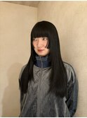 【藤沢レイヤー】シャギーレイヤーロングレイヤー黒髪レイヤー