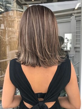 ヘアーサロングランデ(HAIR SALON GRANDE) ブリーチハイライト髪質改善ダブルカラーレイヤーカット