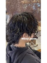 ヘアーアンドメイク サワ 上田本店(SAWA)&nbsp;トレンド◎ルーズパーマ　マッシュウルフ