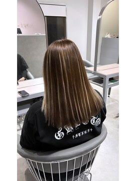 ヴァンクラウド 奈良店(VENT-CLOUD) 6Dエクステでハイライトカラー
