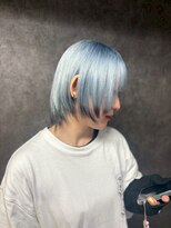 ルフレ 新宿本店2nd(Reflet) 【NAKAJI】ブルーホワイト