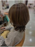 45歳からのふんわりウルフ！骨格美レイヤーで悩み解決