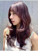 夏大人かわいい小顔韓国へア艶感アッシュグレージュ