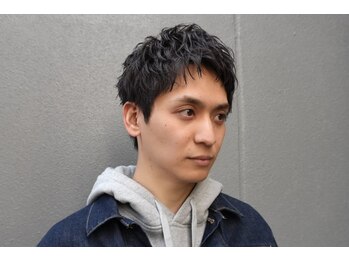 ブルニール 心斎橋(BLEUNIR)の写真/メンズ専門サロンならではのメンズカット技術で、自宅でも扱いやすい◎毎日の時短に♪【大阪/心斎橋/本町】