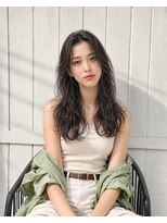 ズール 稲田堤店(ZU LU)&nbsp;センターパート×艶ウェーブロング