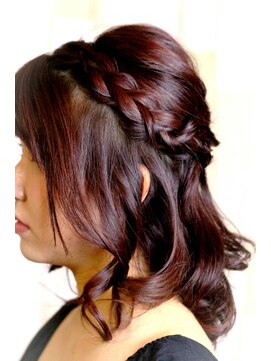 サイヘアーガーデン(SAI hair garden) シンプルパーティーアレンジ