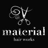 マテリアル ヘアワークス(material hair works)のお店ロゴ