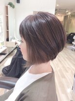 マニッシュ(mannish) 白髪ぼかしのハイライトカラー