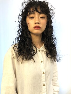 マグノリア(MAGNOLIA) リッジ強めのウエーブパーマヘア