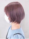 ラベンダーショート_フェザーバングマッシュショート_ba323401